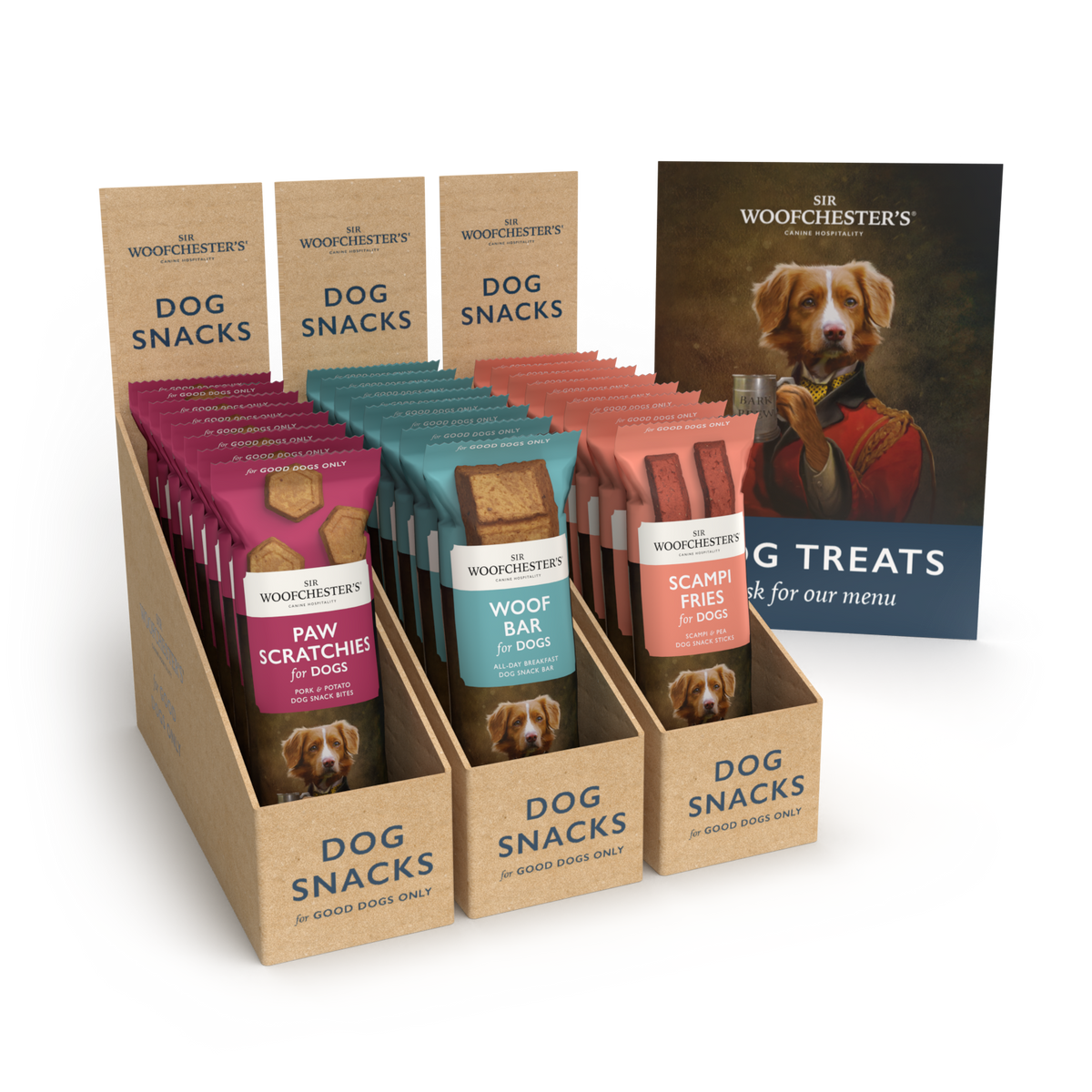 NEW Dog Snacks Starter Kit Sir Woofchester s